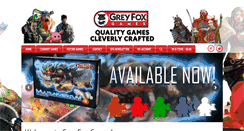 Desktop Screenshot of greyfoxgames.com
