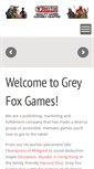 Mobile Screenshot of greyfoxgames.com